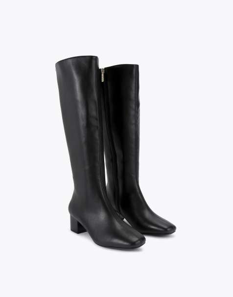 Carvela Cleo knee boots in black - view 1