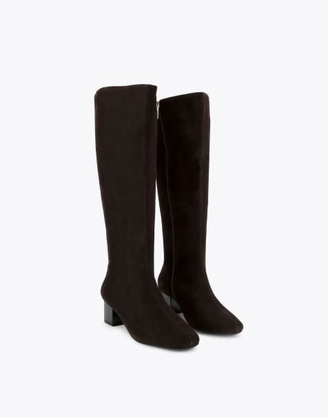 Carvela Cleo knee boots in brown - view 1