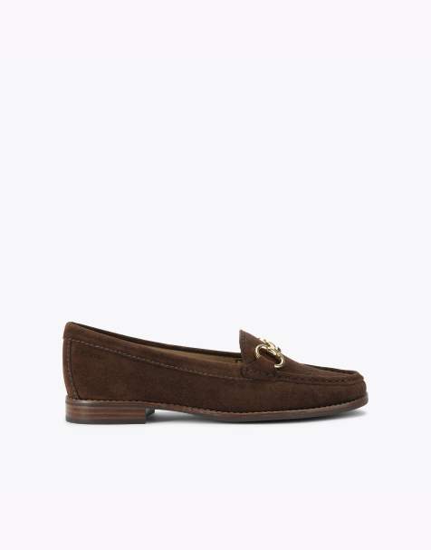Carvela Comfort Click flat shoes in dark brown - view 1