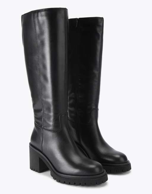 Carvela Comfort Mega high knee boots in black, 2 of 4