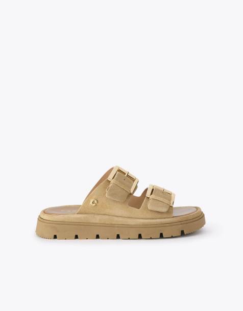 Carvela Comfort Pavilion flat sandals in taupe - view 1