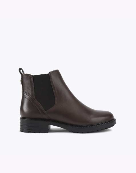 Carvela Comfort Russ wide fit low ankle boots in brown - view 1