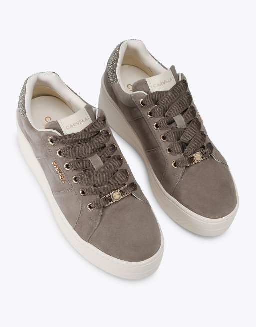 Carvela Connected trainers in grey mixed, 2 of 4