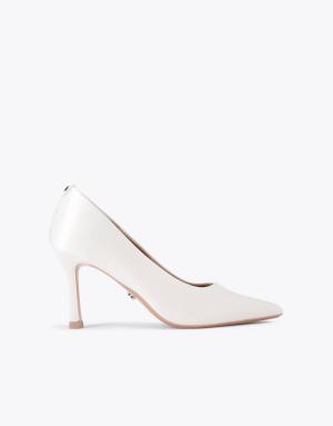 Carvela Corletta court heeled shoes in white