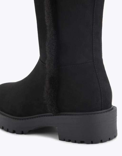 Carvela Cosy long boot knee boots in black, 4 of 4