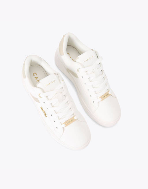 Carvela Daze trainers in white comb, 2 of 4