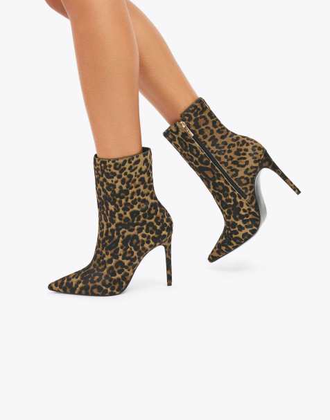 Carvela Eterno high ankle boots in black brown leather - view 1