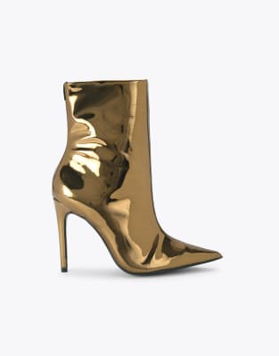 Eterno high ankle boots in bronze