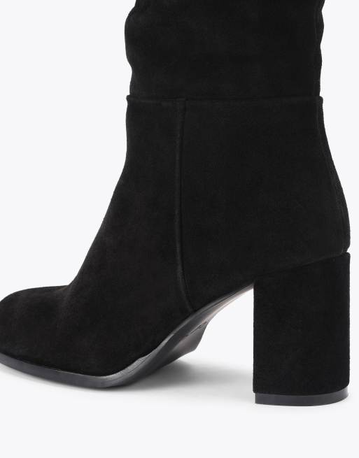 Carvela Fabbi slouch knee boots in black, 4 of 4