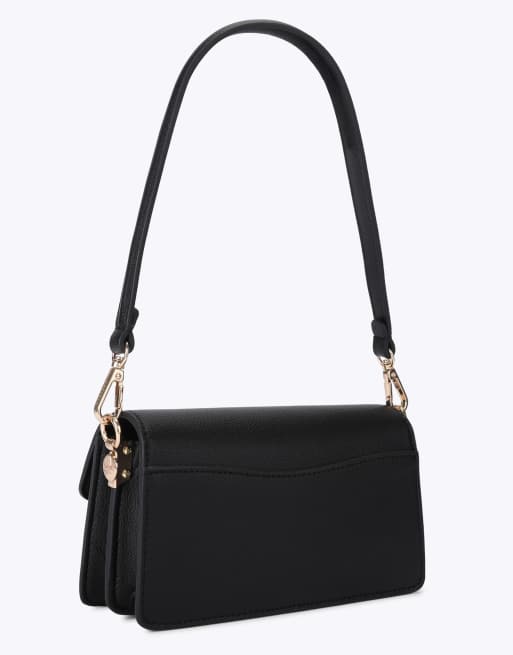 Carvela Fernanda mini shoulder bag in black, 3 of 4