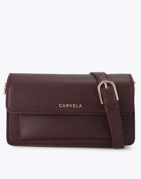 Carvela Fernanda mini shoulder bag in red dark - view 1