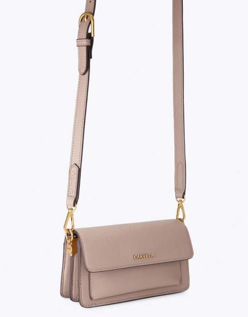 Carvela Fernanda mini shoulder bag in taupe, 2 of 4