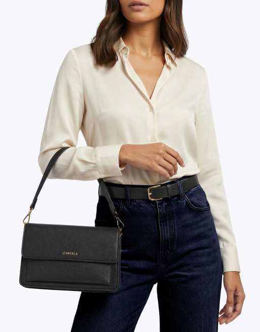 Carvela Fernanda shoulder bag in black, 4 of 4