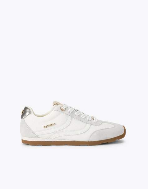 Carvela Florence sneaker trainers in white comb - view 1