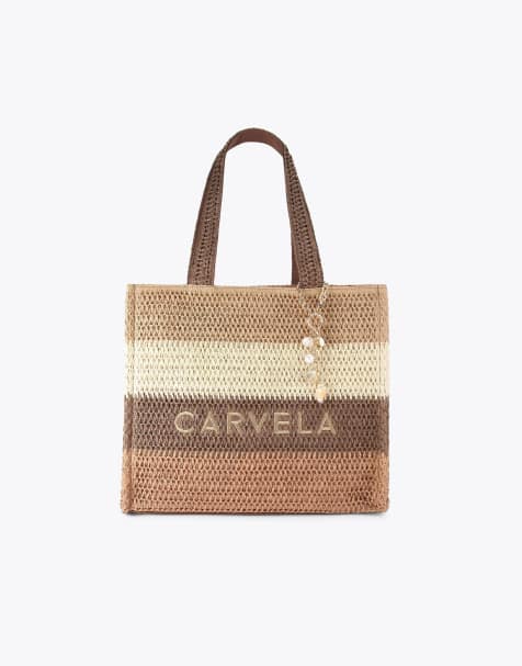 Carvela Florentina shopper in tan combination - view 1