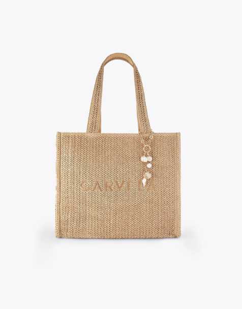 Carvela Florentina shopper tote in beige combination - view 1