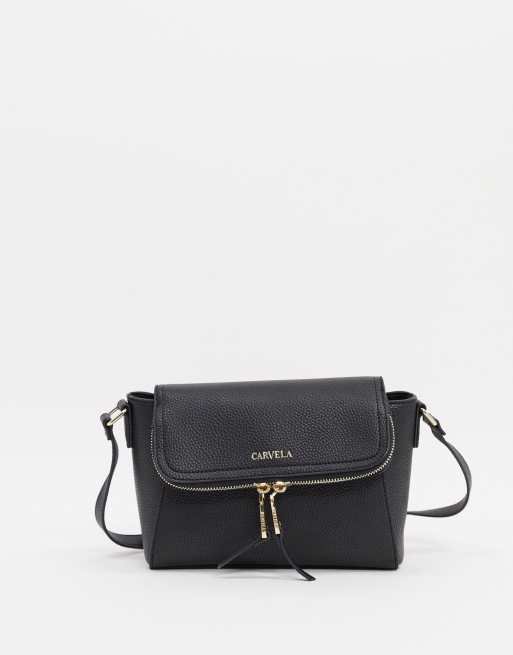 Carvela cross body store bag black