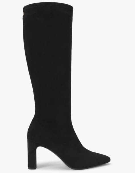Carvela Formello high leg boot knee boots in black - view 1