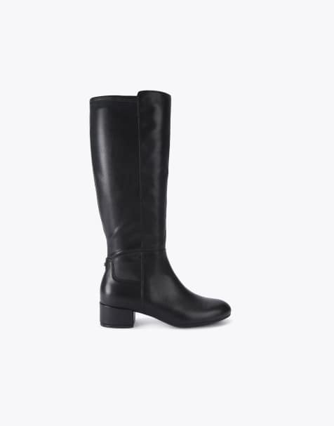 Carvela Gaia knee boots in black - view 1