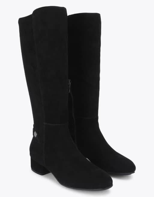 Carvela Gaia knee2 knee boots in black, 2 of 4