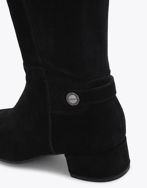 Carvela Gaia knee2 knee boots in black, 4 of 4