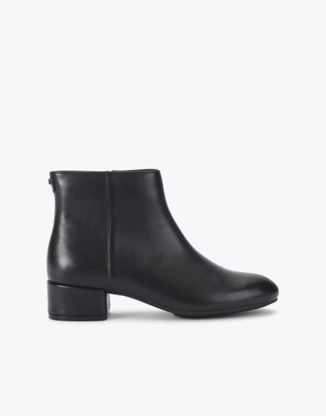Carvela Gaia low ankle boots in black - view 1