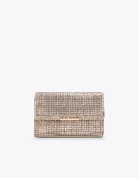 Carvela Gala 2 clutch in gold - view 1