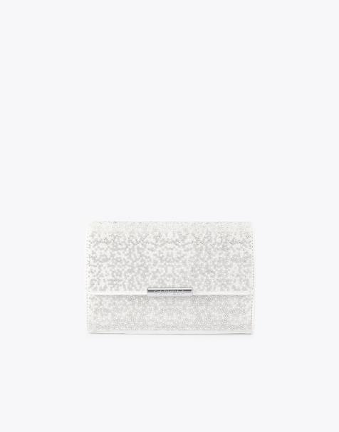Carvela Gala 2 clutch in white other - view 1