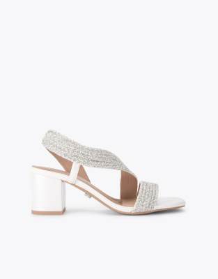  Gala block jewel 60 casual heeled sandals 