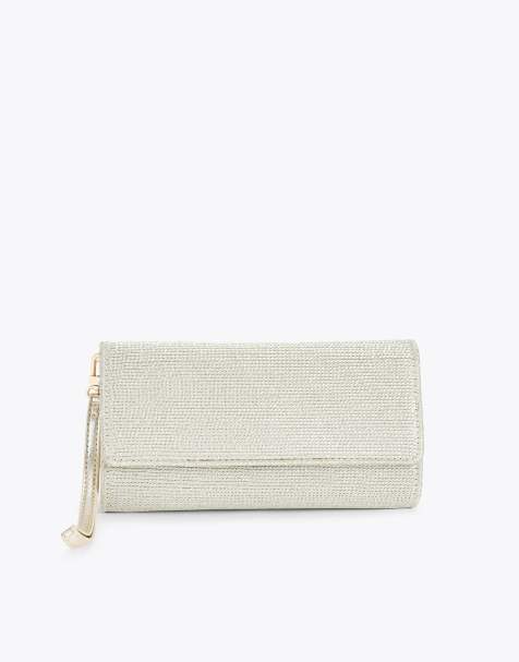 Carvela Gala clutch in gold - view 1