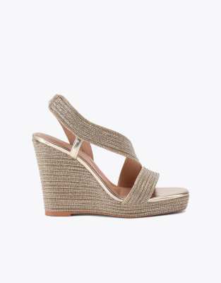  Gala wedge jewel 110 heeled sandals 