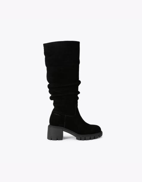Carvela Ignite slouch knee boots in black - view 1