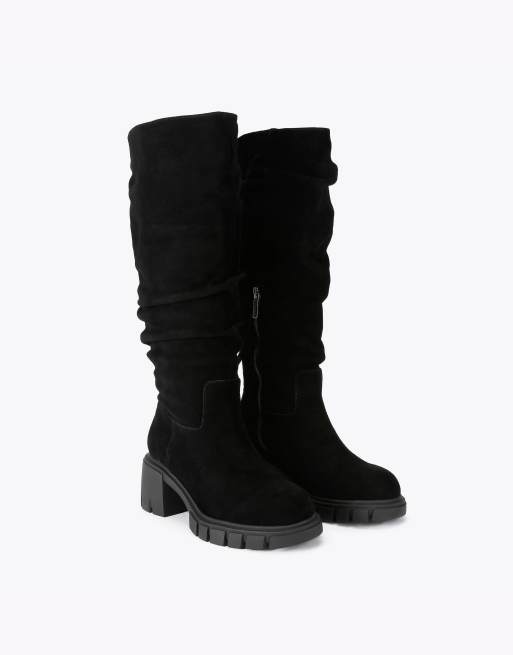 Carvela Ignite slouch knee boots in black, 2 of 4