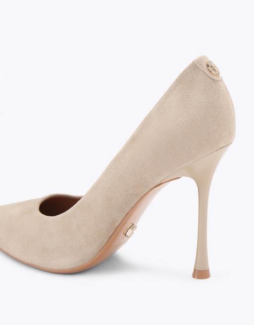 Carvela Incanto court heeled shoes in taupe, 3 of 4