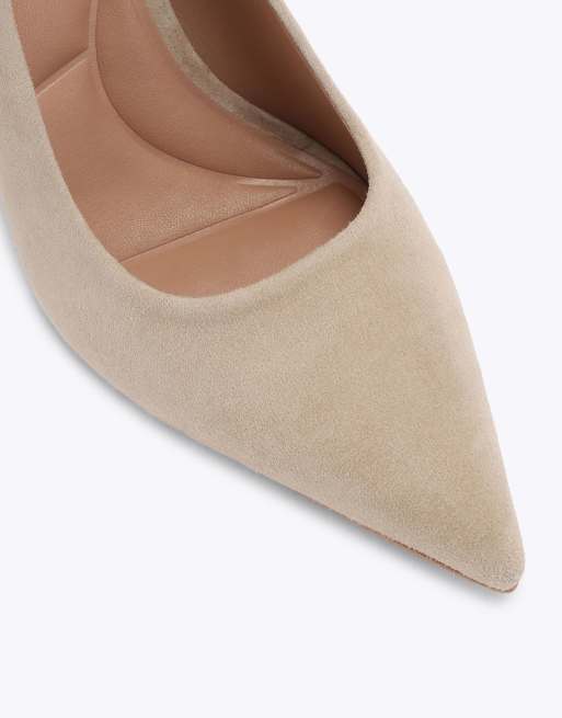 Carvela Incanto court heeled shoes in taupe, 4 of 4