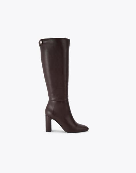 Carvela Jackpot knee boots in dark brown - view 1