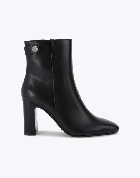 Carvela Jackpot mid ankle boots in black - view 1