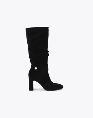  Jackpot slouch knee boots  suede