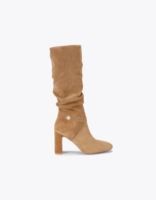  Jackpot slouch knee boots in camel