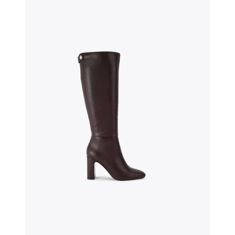 Carvela Jackpot wide fit knee boots in brown ASOS