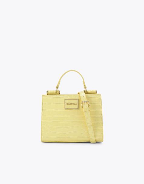 Carvela Jessica mini 2 tote in yellow - view 1