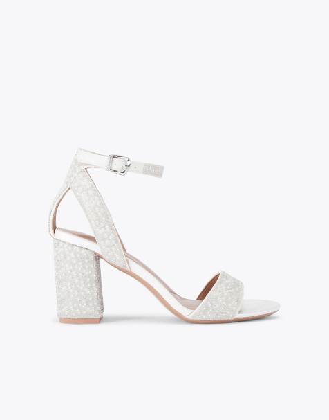 Carvela Kianni heeled sandals in white - view 1