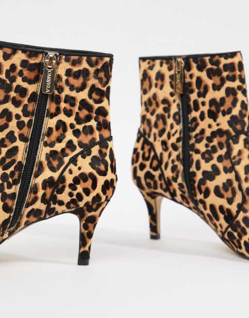 Carvela leopard print outlet boots