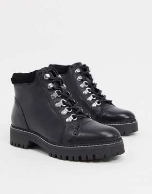 carvela lace up hiker boots