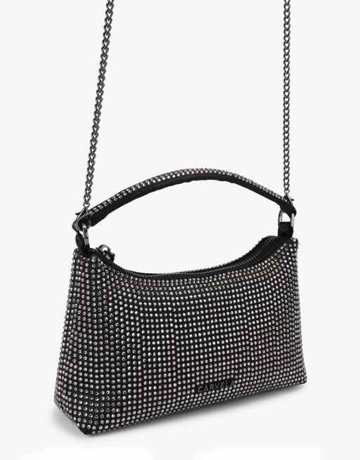 Carvela Lazio bag clutch in black, 2 of 4