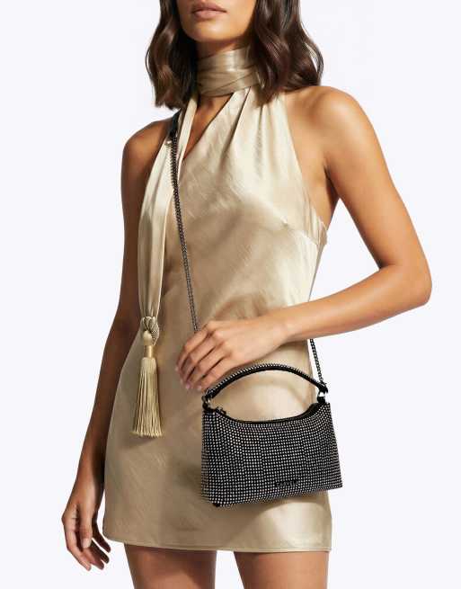 Carvela Lazio bag clutch in black, 4 of 4