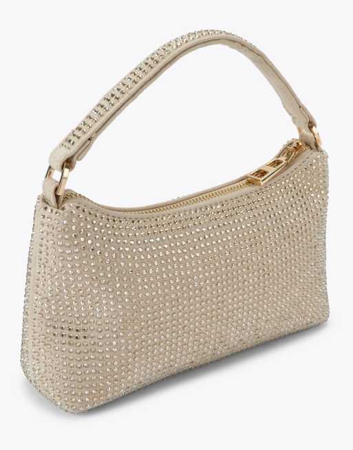 Carvela Lazio bag clutch in gold, 3 of 4