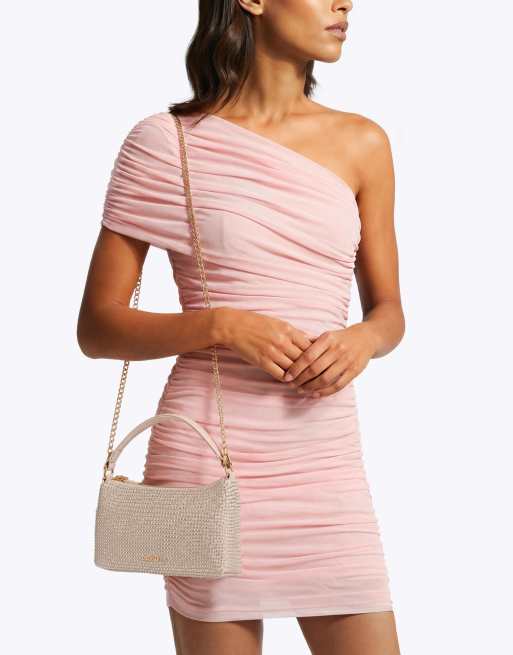 Carvela Lazio bag clutch in gold, 4 of 4