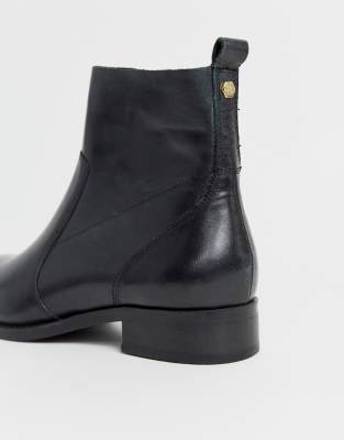 carvela black leather ankle boots