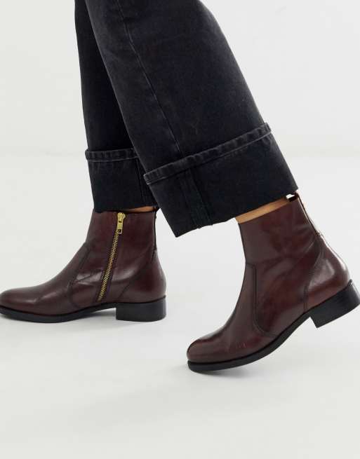 Office ashleigh store flat ankle boots